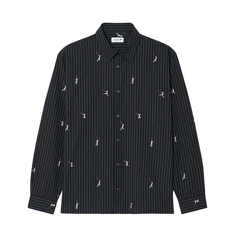 Lacoste - Embroidered Jacquard Cotton Shirt