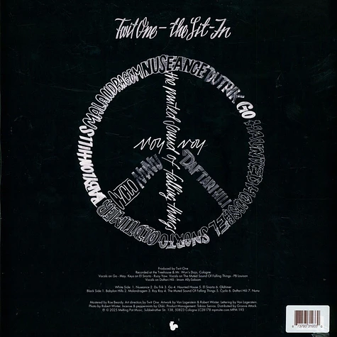 Twit One - The Sit-In 10th Anniversary HHV Exclusive Transparent Petrol Vinyl Edition