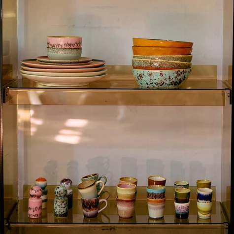 HKLIVING - 70s Ceramics: Ristretto Mugs (Set of 4)