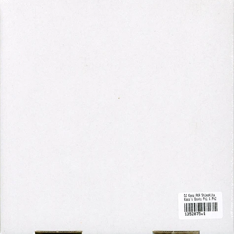 DJ Koco AKA Shimokita - Koco's Beats Pt1 & Pt2 - Vinyl 7