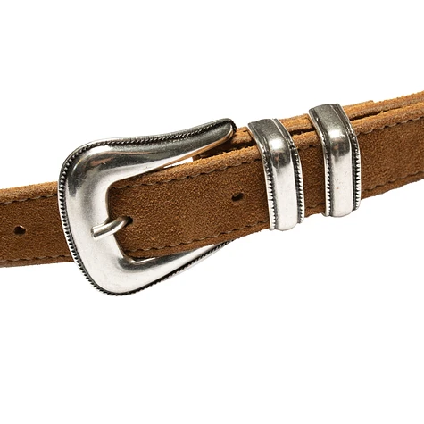 Nudie Jeans - Western Suede Silver Belt