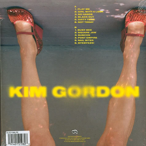 Kim Gordon - Play Me White Vinyl Edition