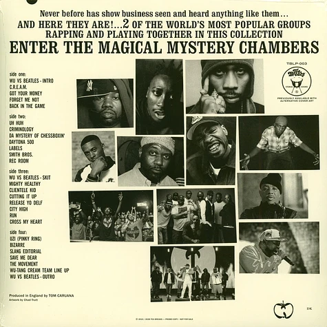 Wu-Tang Vs The Beatles - Enter The Magical Mystery Chambers New