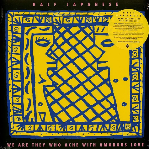 Half Japanese - We Are They Who Ache With Amorous Love Record Store Day 2026 Colored Vinyl Edition