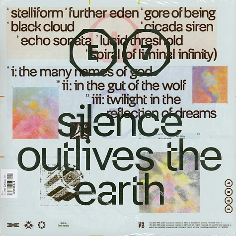 nabe190 erra / Silence Outlives ＋3枚 silence outlives the earth | ERRA