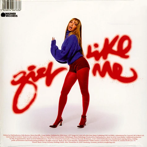 Pinkpantheress - Girl Like Me EP Red Vinyl Record Store Day 2026
