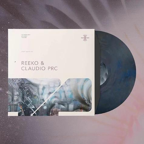 Claudio Prc & Reeko - Split Series 02 Clear Blue Vinyl Edition