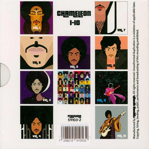洋楽 PRINCE 'CHAMELEON 1-10' 10CD Prince - Chameleon 1-10 - 10CD - 2026 - EU - Original | HHV