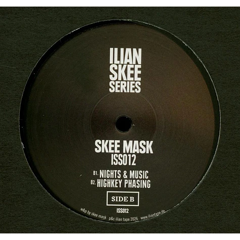 Skee Mask - Iss012 - Vinyl 12
