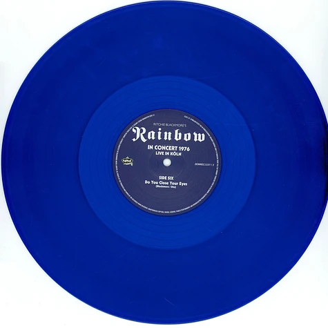 Ritchie Blackmores Rainbow - Live From Köln 1976 Record Store Day