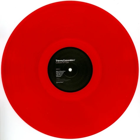 Thievery Corporation - Culture Of Fear Record Store Day 2026