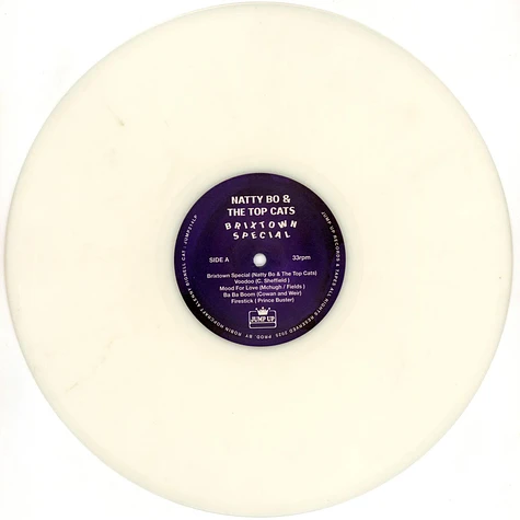 Natty Bo & Top Cats - Brixtown Special White Vinyl Edition - Vinyl