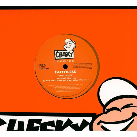 Faithless - Insomnia Orange Bio Vinyl Edition - Vinyl 12