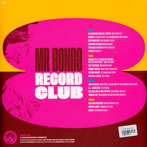 V.A. - Mr Bongo Record Club Volume 8 Black Vinyl Edition