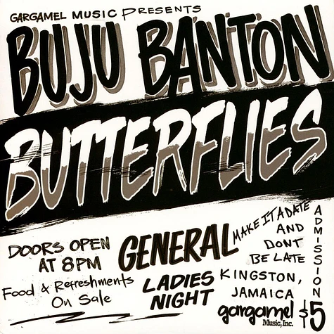 Buju Banton『Butterflies』7インチレコード Buju Banton - Butterflies - Vinyl 7