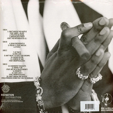 Jay-Z - Reasonable Doubt Black Vinyl Edition - Vinyl 2LP - 1996