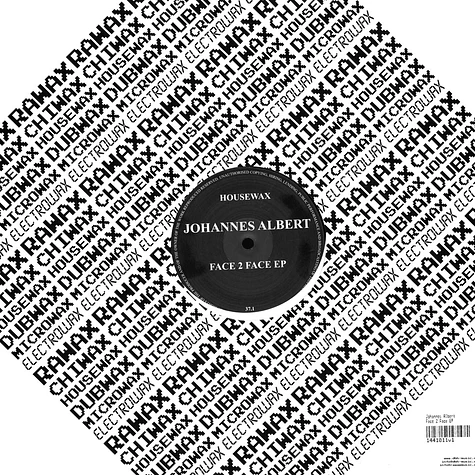 Johannes Albert - Face 2 Face EP