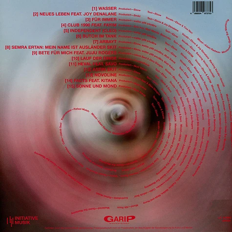 Ebow - Typologie Eines Lebens Clear Blue Vinyl Edition