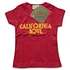 Ubiquity - California soul kids T-Shirt (yellow/orange font)