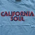 Ubiquity - California soul kids T-Shirt (blue/red font)