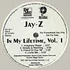 Jay-Z - In My Lifetime, Vol. 1