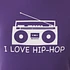 Edukation Athletics - I love hip hop Women T-Shirt