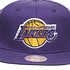 Mitchell & Ness - Los Angeles Lakers NBA Basic Solid Team Snapback Cap