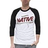 Acrylick - Native 3/4 Sleeve T-Shirt