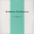 Karlheinz Stockhausen - Beton-studie / Zeitmass Fur Funf Holzblaser