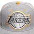 Mitchell & Ness - LA Lakers NBA Dark Grey Road XL Snapback Cap