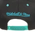 Mitchell & Ness - Charlotte Hornets NBA Black 2 Tone Snapback Cap