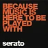Serato - Control Vinyl Performance Series BLACK Because Music