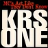 KRS-One - MC's Act Like They Don't Know