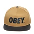 Obey - The City Snapback Cap