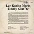 Lee Konitz Meets Jimmy Giuffre - Lee Konitz Meets Jimmy Giuffre