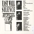East Wall - Silence Clear Vinyl Edition