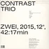 Contrast Trio - Zwei