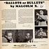 Malcolm X - Ballots Or Bullets