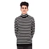 Libertine-Libertine - Tame Stripe Roll Neck Sweater