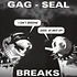 DJ Qbert - Gag Seal Breaks Black & Red Clear Vinyl Edition