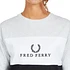 Fred Perry - Embroidered Panel T-Shirt Dress