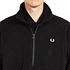 Fred Perry - Monochrome Half Zip Fleece Sweater