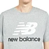 New Balance - Essentials Stacked Logo Tee