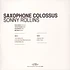 Sonny Rollins - Saxophone Colossus