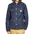 Carhartt WIP - Michigan Chore Coat "Norco" Blue Denim, 11.25 oz