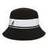 Bermuda Stripe Bucket Hat (Black)