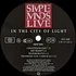 Simple Minds - Live In The City Of Light