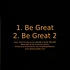 Da Youngstas - Be Great