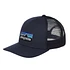 P-6 Logo Trucker Hat (Navy Blue)
