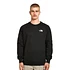 Raglan Redbox Crew Neck Sweater (Tnf Black)